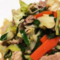 菜つ実☆ミ's cooksnap of when they made 豚肉とキャベツとニラの中華炒め.
