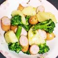 naoyumi☆'s cooksnap of when they made 簡単★ブロッコリーとポテトのコンソメ炒め.