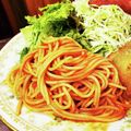 ダッフィーニーうに's cooksnap of when they made トマト缶で簡単☆トマトとニンニクのパスタ.