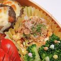 ハリーだよ☆'s cooksnap of when they made お弁当にﾅﾝﾁｬｯﾃお好み焼き風玉子焼♡.