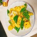 みぅぅ★'s cooksnap of when they made スナップエンドウ干し海老卵.