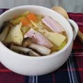 Yukiまむ's cooksnap of when they made 春キャベツと筍のコンソメスープ♪.