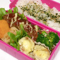 なななな♡MaMa's cooksnap of when they made ちくわ巻きうずらのチーズ焼き.