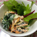 clover♡3's cooksnap of when they made 鉄分補給に♡ひじきとほうれん草のマヨ和え.