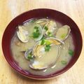 おじ☆さん's cooksnap of when they made あさりの味噌汁.