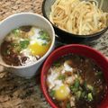 saki1010's cooksnap of when they made つけスパゲティ＊甘辛すき焼き風.