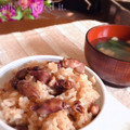 チャコりんりん's cooksnap of when they made ほたるいかのおこわ.
