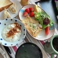 ぐりtoぐら's cooksnap of when they made 節約ボリュームアップ☆油揚げガレット風☆.