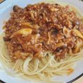 ちゃっきぃさん's cooksnap of when they made ミートソース『かさまし』でボリュームスパ.