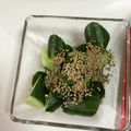 ☺︎n☺︎'s cooksnap of when they made 居酒屋風☆やみつきキャベツ・胡瓜の塩ダレ.