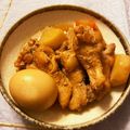 ネシープ's cooksnap of when they made 手羽元と大根とたまごの黒酢煮.