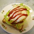 龍青空ママ's cooksnap of when they made 【 目玉焼きトースト♪ 】.