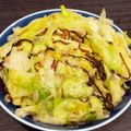 nahuyu's cooksnap of when they made 洗い物なし！即席レタスナムル！.