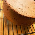 UCCA's cooksnap of when they made デコレーションケーキ用ココアスポンジ.