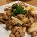 kumi☆'s cooksnap of when they made 豚バラ肉と長芋のおか炒め.