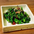 めぐごはん☆'s cooksnap of when they made 菜の花和え❁梅しらす胡麻昆布.