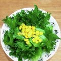 さおりらっくま's cooksnap of when they made 超簡単♪レタス・きゅうり・コーンのサラダ.