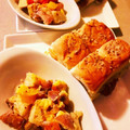 ame-ikuru's cooksnap of when they made ジャガイモとウインナーの粒マスタード炒め.