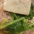 ホールトマト缶's cooksnap of when they made ほうれん草 豚肉 豆腐 で 常夜鍋.