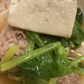 ホールトマト缶's cooksnap of when they made ほうれん草 豚肉 豆腐 で 常夜鍋.
