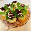 ☆ピノB☆'s cooksnap of when they made いかなごの釘煮とクリームチーズのサンド.