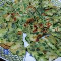 や～たん食堂's cooksnap of when they made ちくわとニラのチヂミ.