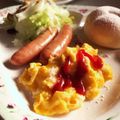 ありみりん♡'s cooksnap of when they made しんぷるスクランブル^_^ タロの弁当.