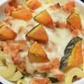 クックM6DK2O☆'s cooksnap of when they made ヘルシー♪豆腐と鳥ひき肉の南瓜グラタン.