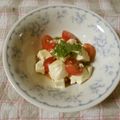 violets's cooksnap of when they made あと1品に♡お豆腐の和風カプレーゼ風.