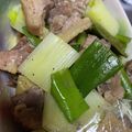 no1642's cooksnap of when they made 親鶏のフライパンdeネギま♡簡単♪美味♡.