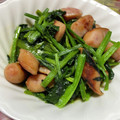 no1642's cooksnap of when they made ほうれん草とウインナー炒め.