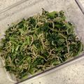 しろみ。's cooksnap of when they made 大根葉のふりかけ.