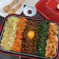 かなんこ♡'s cooksnap of when they made スキレットで！石焼きビビンパ風.