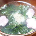 ﾋﾟﾛﾐ♡'s cooksnap of when they made わかめと毬麩のすまし汁.