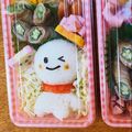 クックNLSVGN☆'s cooksnap of when they made 簡単キャラ弁♪幼稚園てるてる坊主♪.