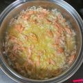 ユズハ★'s cooksnap of when they made 余った焼鮭で…『鮭雑炊 卵入り』.