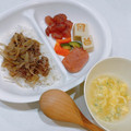 ゆにこーん☆'s cooksnap of when they made つゆだく旨うま♡牛肉ときのこごぼうの牛丼.
