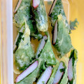 めいちママ＊'s cooksnap of when they made かにかまのしそ巻き揚げ.