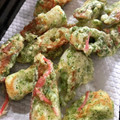 はなぴっち's cooksnap of when they made 焼きちくわの紅生姜入り磯辺揚げ.
