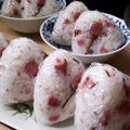 ruris7's cooksnap of when they made 桜のごまオイルおにぎり.