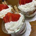 いとしの〜♡♡'s cooksnap of when they made いちごのティラミス♪簡単カップデザート☆.