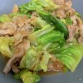ほたてのかいばしら's cooksnap of when they made 豚バラと✿春キャベツの✿おろし✿炒め.
