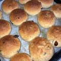 あもとし's cooksnap of when they made レーズンパン 全粒粉入り.