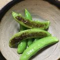 madames's cooksnap of when they made STAUBでスナップエンドウの蒸し焼き.