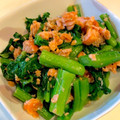 todoes's cooksnap of when they made 菜の花と鮭の和え物.