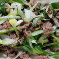 ⭐⭐あろま⭐⭐'s cooksnap of when they made 博多和牛のねぎ（博多万能ねぎ）焼き.