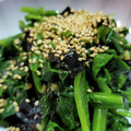 ⭐⭐あろま⭐⭐'s cooksnap of when they made ほうれん草と海苔のナムル.