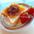 みぃすけママちゃん's cooksnap of when they made オランジェット風トースト.