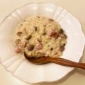 NON♡RAMU's cooksnap of when they made キノコとベーコンのもち麦クリームリゾット.