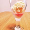 ぼんめぐ's cooksnap of when they made バニラアイス＋桜リキュールで桜アイス.